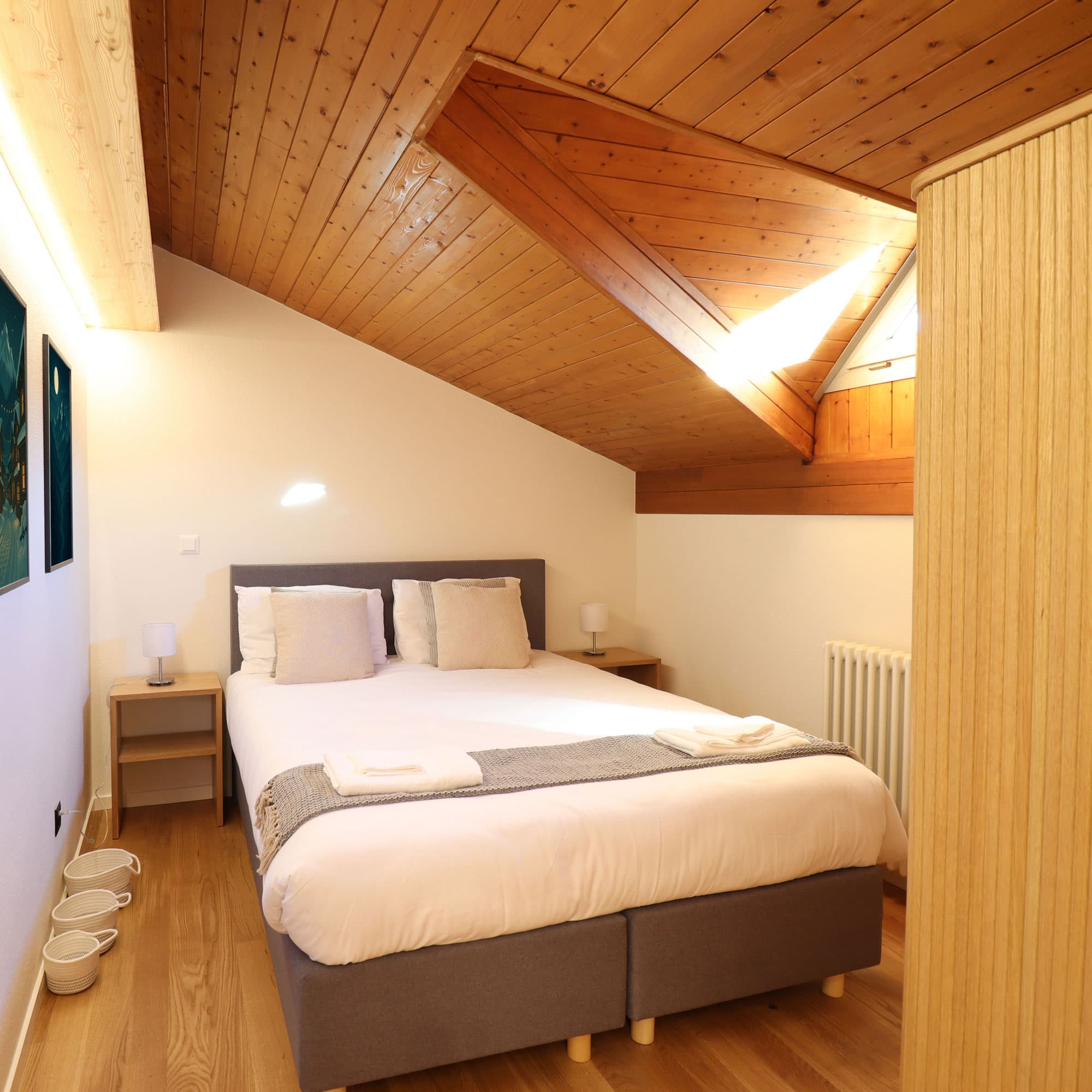 Chambre principale · Sous-toits